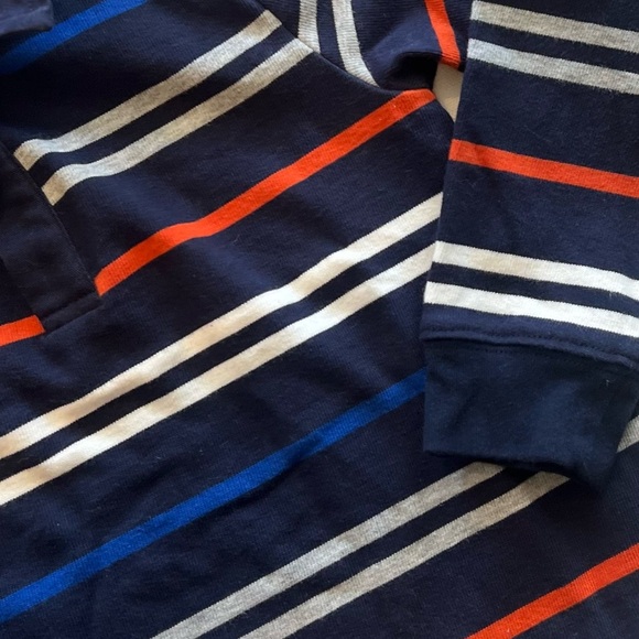 Janie And Jack Striped Rugby Shirt - Picture 6 of 7